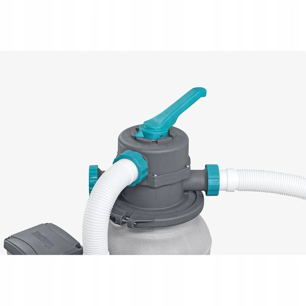 Bestway pompa piaskowa do basenu, filtr do basenów, 8327 l/h, złączki, węże