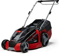 Kosiarka akumulatorowa Einhell GE-CM 43 Li M Kit Power X-Change (36 V, szerokość koszenia 43 cm, do 600 m², bezszczotkowa, funkcja mulczowania, kosz 63 l, z 2 akumulatorami 4,0 Ah i 2 ładowarkami)