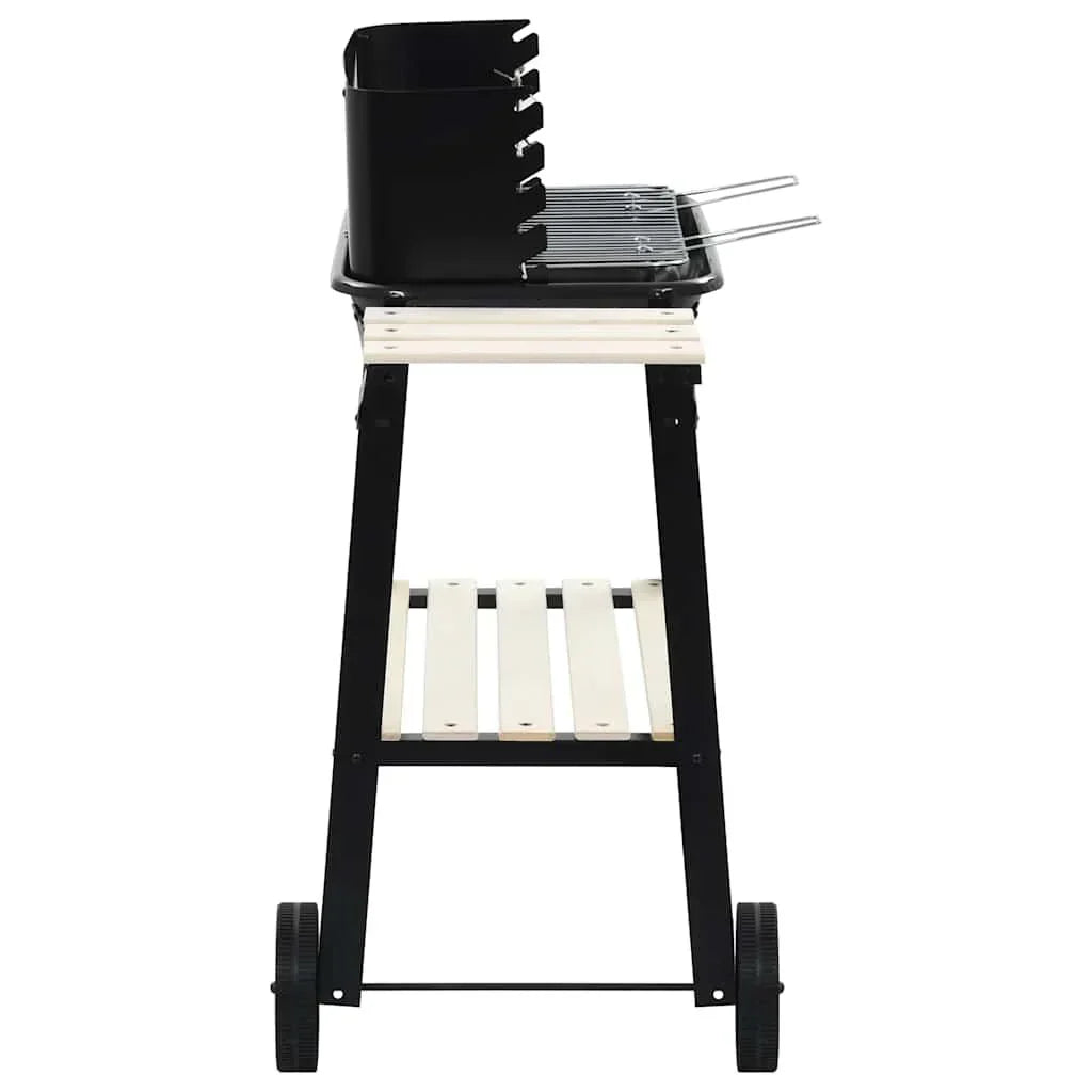 Grill węglowy na kółkach Vidaxl