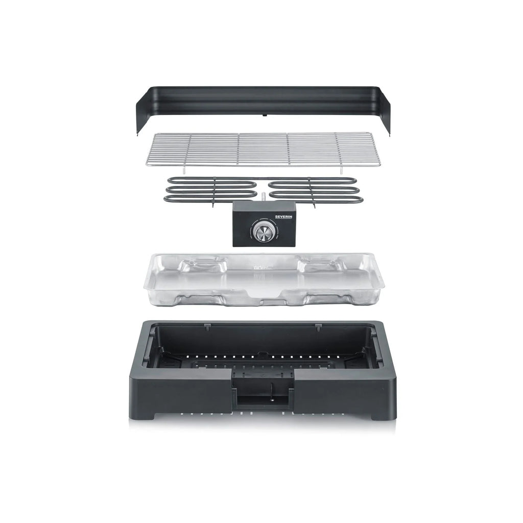 Grill Stołowy Czarny 2200 W PG 8565 Severin