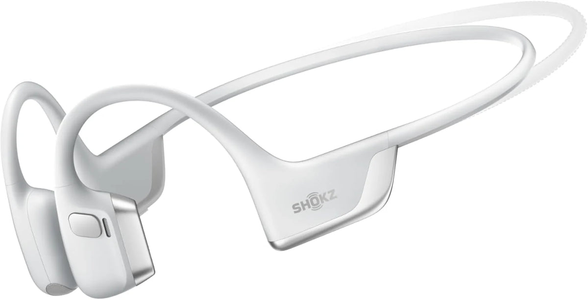 SHOKZ OpenRun Pro 2 Sportowe Słuchawki z Przewodnictwem Kostnym, Bezprzewodowe z Bluetooth 5.3, Mikrofonami z Redukcją Szumów, Wodoodporność IP55, 12h Odtwarzania, Szybkie Ładowanie USB-C, Czarne