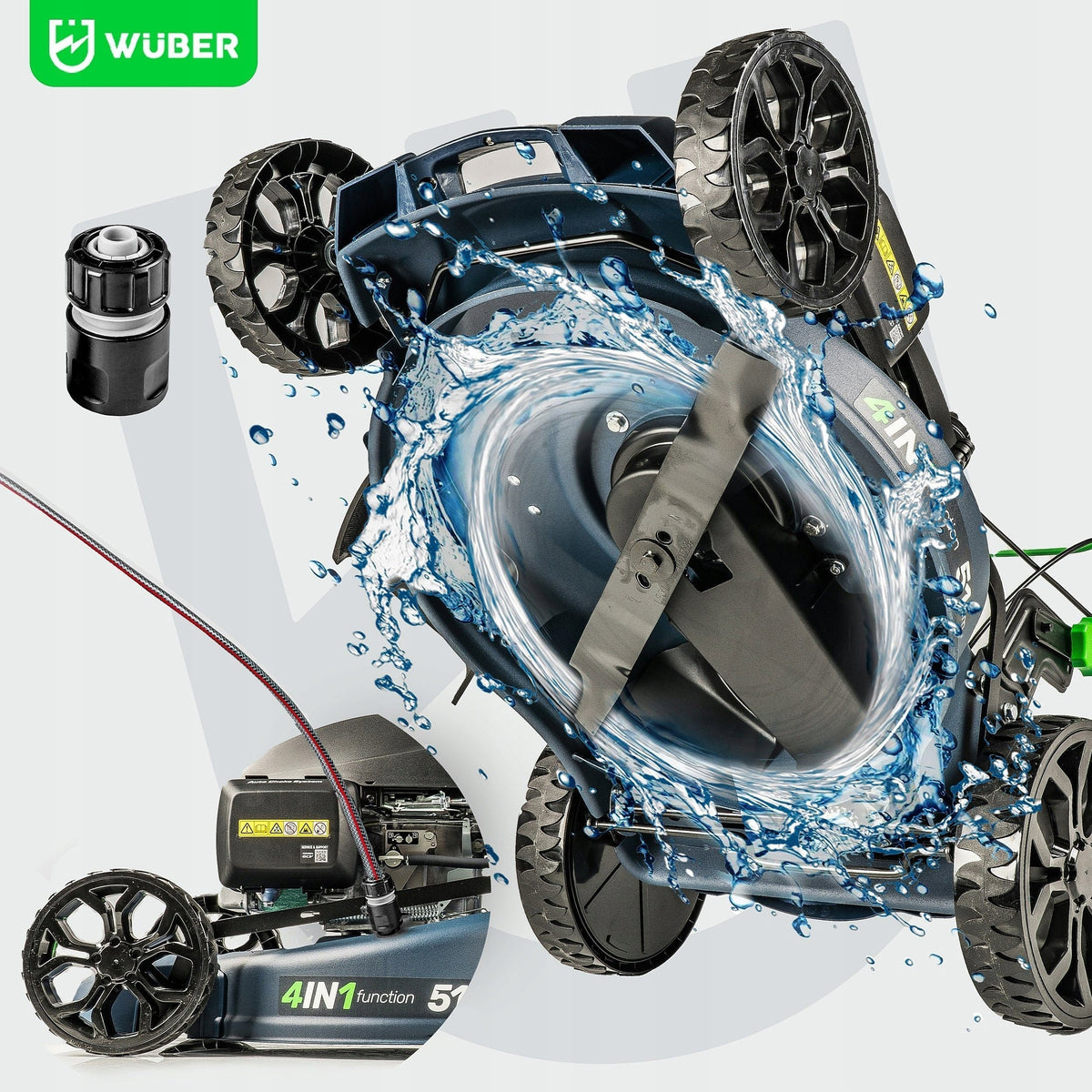 PETROL LAWNMOWER HONDA ENGINE POWERFUL SELF-PROPELLED LAWNMOWER + OIL