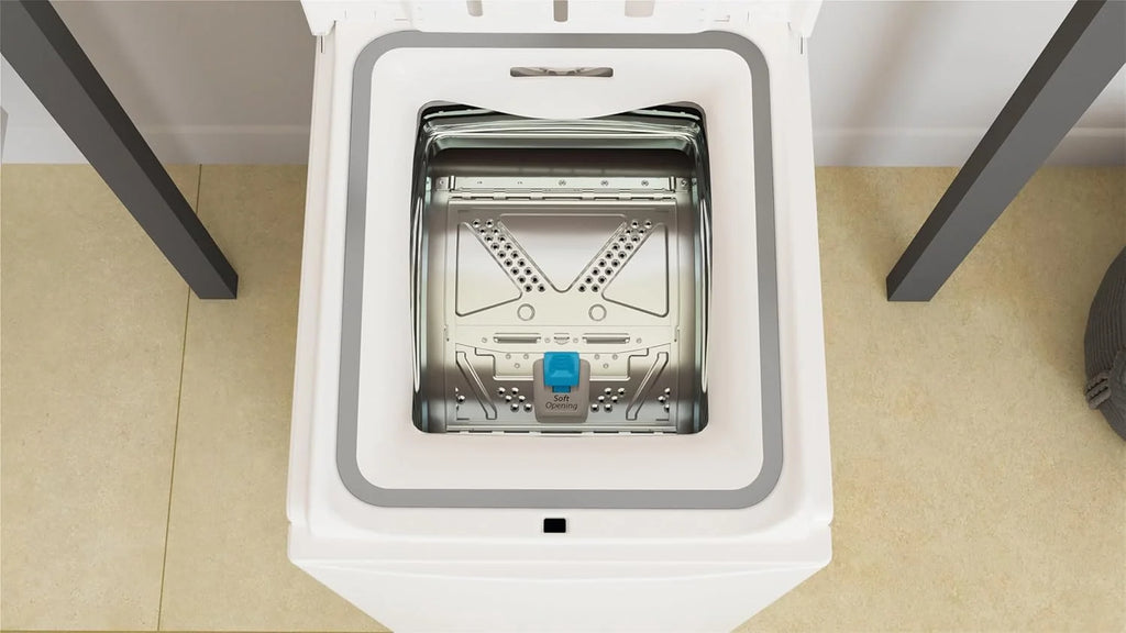 Whirlpool - Pralka ładowana od góry 6,5 kg TDLR 65230SS EU/N biała, 1200 obr./min, technologia 6. Zmysł i FreshCare, silnik uniwersalny, klasa energetyczna D