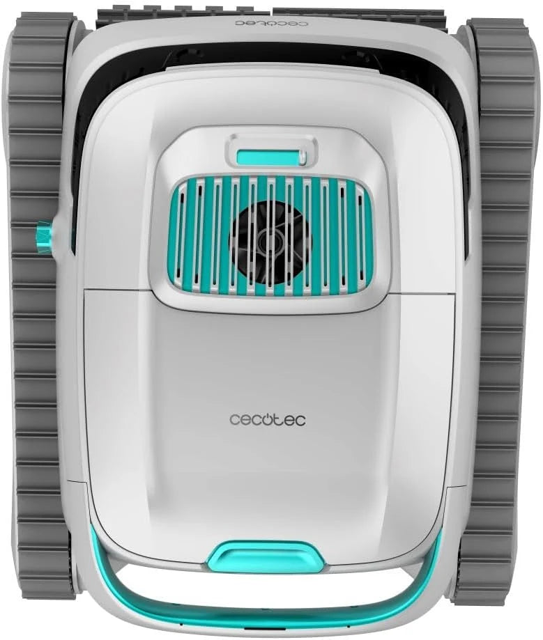 Robot sprzątający do basenu Cecotec Conga Pooldroid 5000 TotalClean Pearl, czyści dno, ściany i linię wodną. Powierzchnia do 100m2, maksymalne nachylenie 90º, systematyczne czyszczenie, czas pracy 100min, pojemność 4L