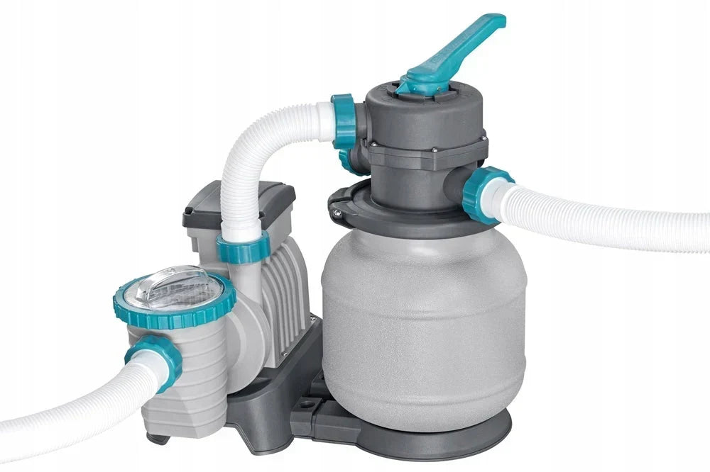 Bestway pompa piaskowa do basenu, filtr do basenów, 8327 l/h, złączki, węże