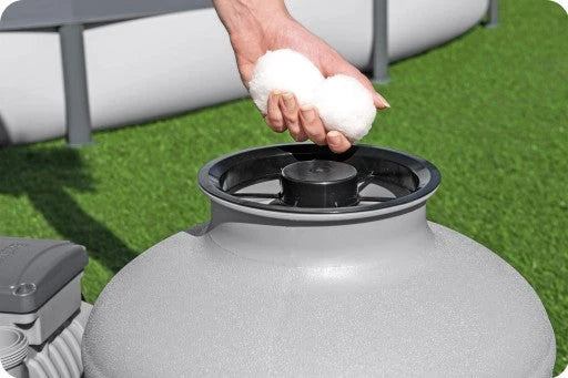 Bestway pompa piaskowa do basenu, filtr do basenów, 11355 L/h, złączki, węże