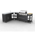 Grill Gazowy 4+1 Palniki Vidaxl