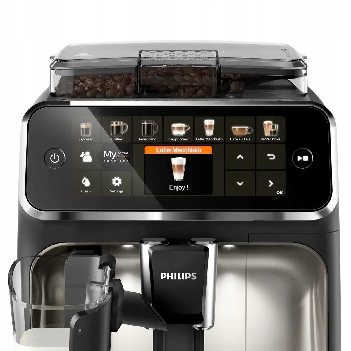 Pressure espresso machine PHILIPS Series 5400 LatteGo EP5447/90