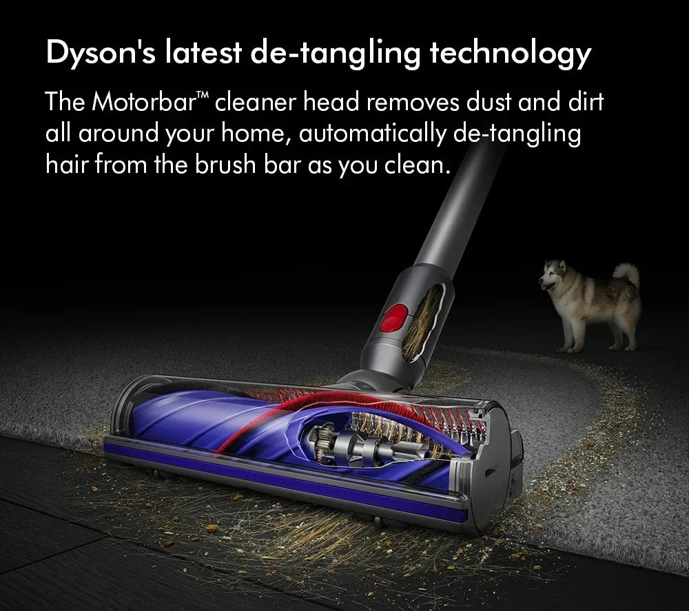 2026 Dyson V11 Extra Bezprzewodowy Odkurzacz Pionowy – Do 60 minut pracy – Wykończenie niklowo-czerwone