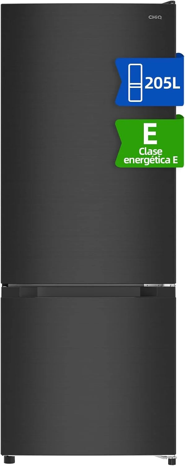 Lodówka CHiQ FBM205L42, 205 L, Low Frost, klasa energetyczna E, cicha praca 39 dB, drzwi odwracalne
