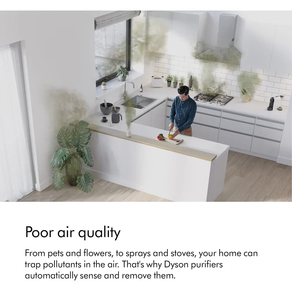 Dyson HP10 Hot+Cool Purifier Generation 1 – Ogrzewanie i oczyszczanie – Biały
