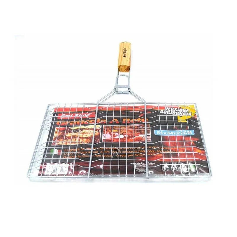 Ruszt Do Grillowania Jedzenia Grill 51x34x22cm