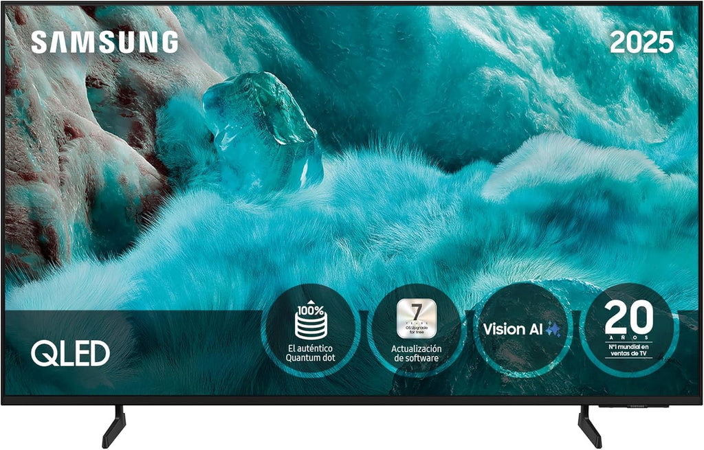 Telewizor Samsung QLED QE1F 55 cali 4K Smart TV z Vision AI, 100% natężeniem koloru (100% Color Volume) z Quantum Dot i ponad 500 kanałami TV Plus