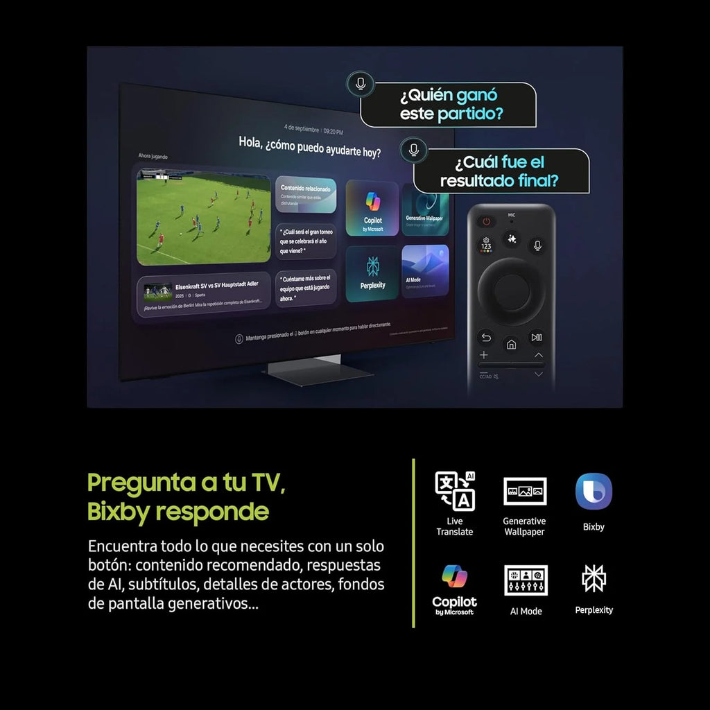 Telewizor 43 cale QLED Q8F 4K Smart TV z Vision AI, 100% natężenia koloru z Quantum Dot, autentyczny Quantum Dot i Motion Xcelerator