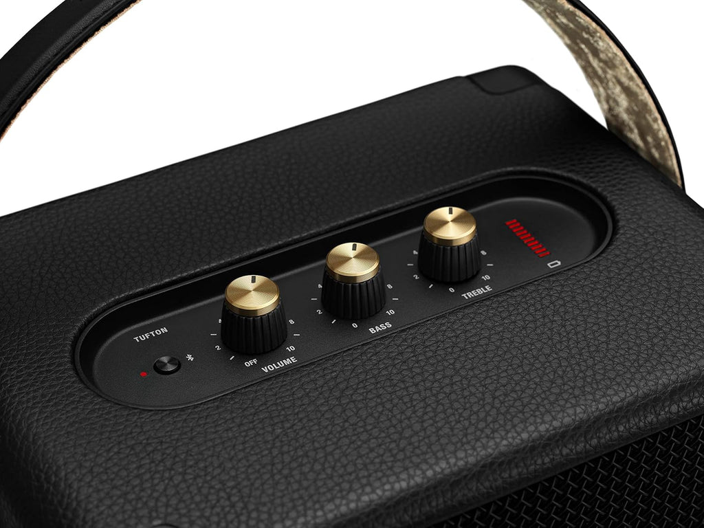Marshall Tufton 1005924 Głośnik Bluetooth, Czarny, 20 godz., 4.9 kg
