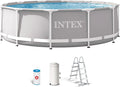 Intex 26716NP - Basen rozporowy okrągły Intex Prisma Frame 366x99 cm z pompą filtrującą