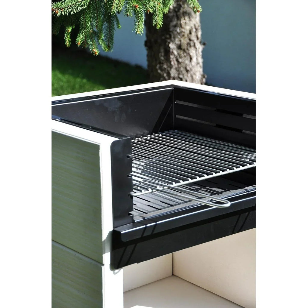 Grill betonowy Venit Flex Carbon i opalany drewnem