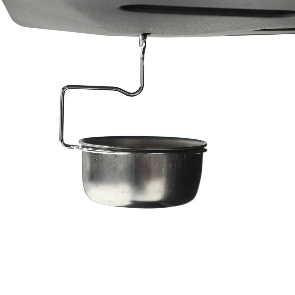 2026 Czarny, stalowy grill gazowy V3794 z 6 palnikami