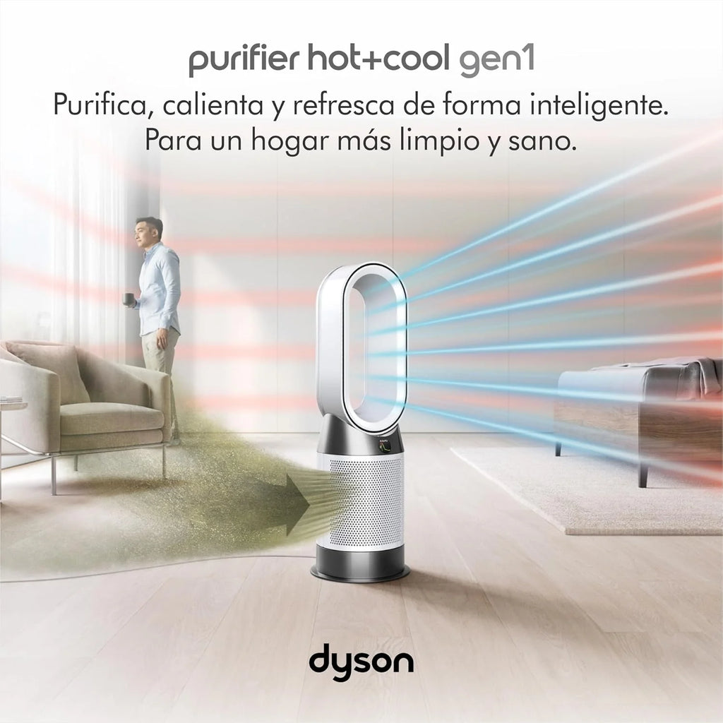 Oczyszczacz Hot+Cool™ Gen1 HP10 – oczyszczanie, ogrzewanie i chłodzenie (srebrny)