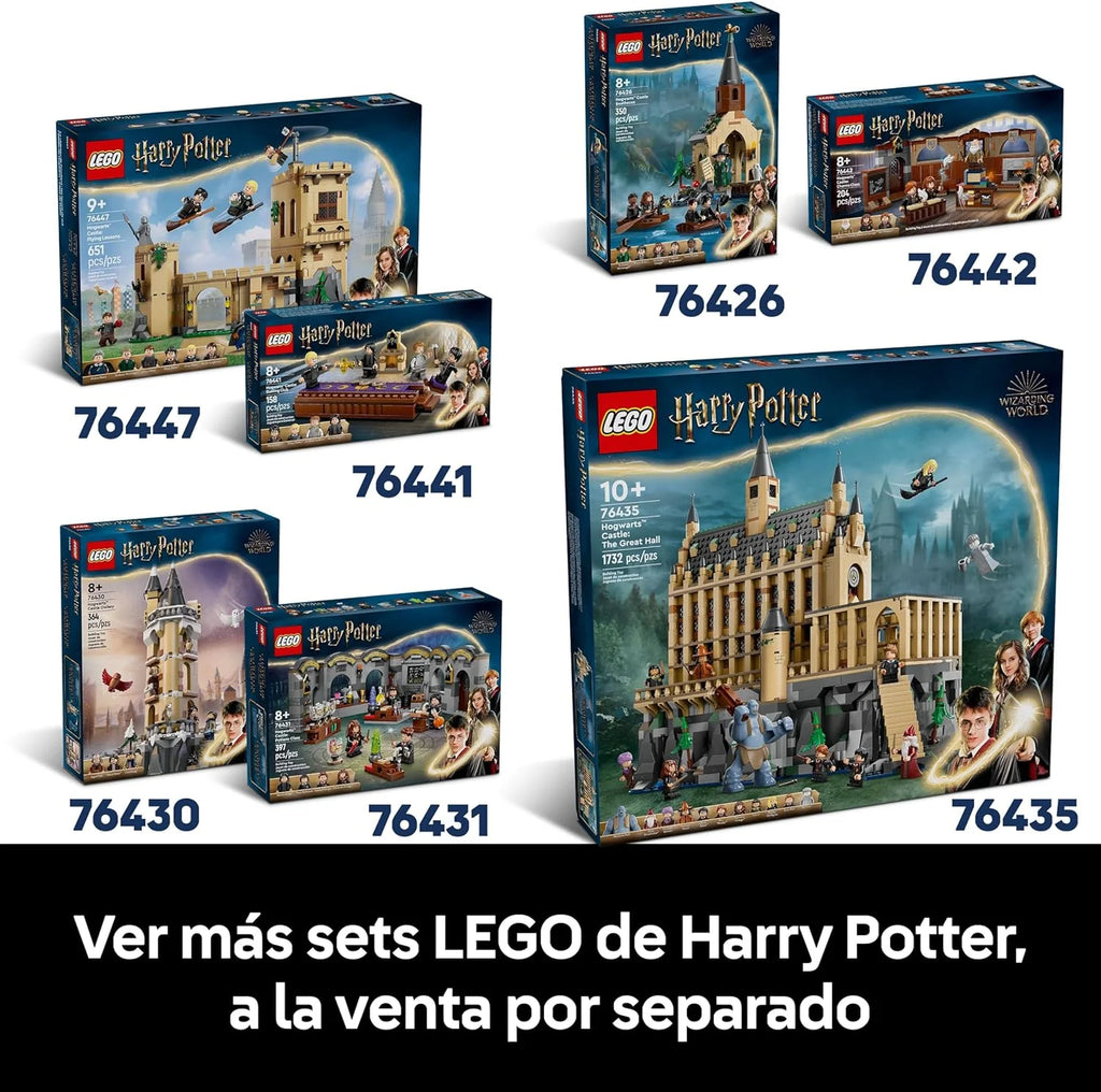 Harry Potter Magiczne Sklepy z Ulicy Pokątnej, Zestaw z Makietą dla Dorosłych i 12 Mikrofigurek Kolekcjonerskich, Błędny Rycerz, Prezent dla Kobiet i Mężczyzn, Dekoracja do Sypialni, Zestaw Magii 76444