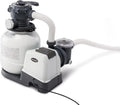 Intex 55228 – Pompa piaskowa Krystal Clear 12 000 l/h, oczyszczacz piaskowy do basenu, filtr do basenu, pompa do basenu/do basenów rozkładanych do 66 000 l, 6 funkcji i system blokowania