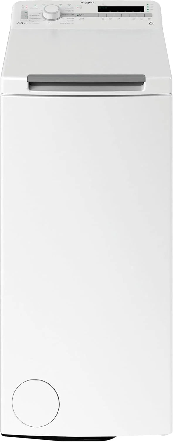 Whirlpool - Pralka ładowana od góry 6,5 kg TDLR 65230SS EU/N biała, 1200 obr./min, technologia 6. Zmysł i FreshCare, silnik uniwersalny, klasa energetyczna D