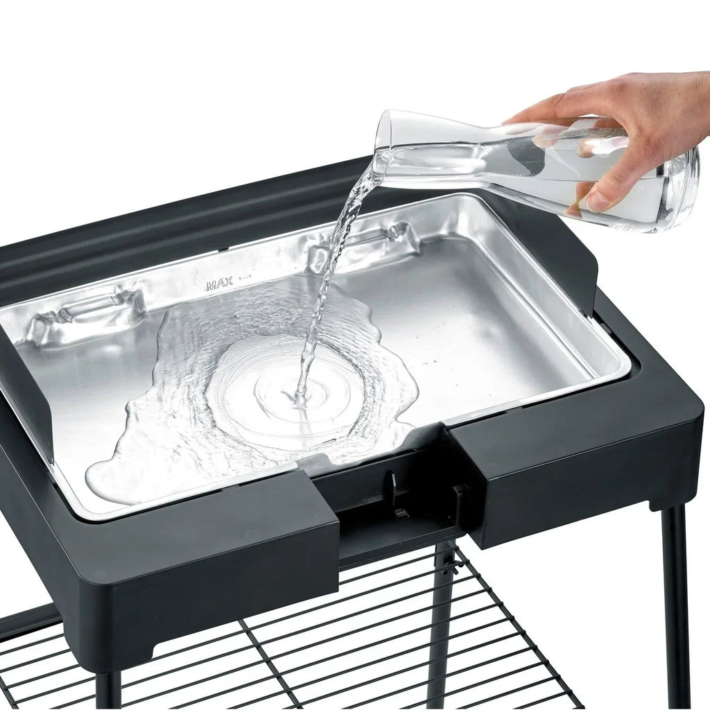 Grill elektryczny z nóżkami czarny 2200 W PG 8566 Severin