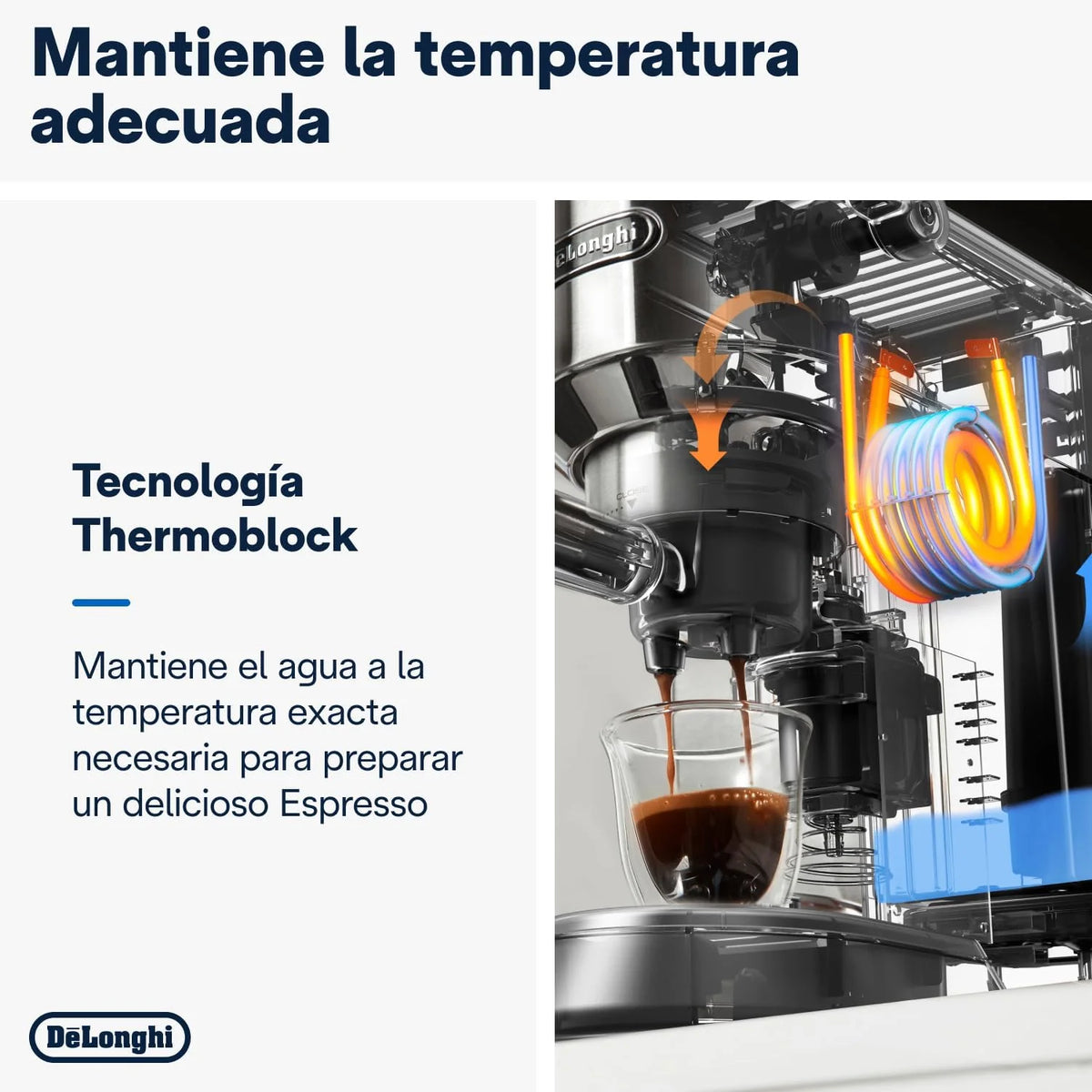 De'Longhi Dedica – Ekspres Kolbowy do Kawy Mielonej lub w Saszetkach, Espresso i Cappuccino, Zbiornik 1.3 Litra, System Anti-Drip, Model EC685.M, Kolor Metaliczny