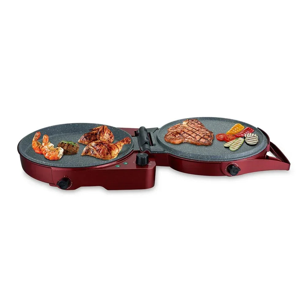 Piec do pizzy i grill 2w1 SOGO Piz-ss-10125, 30cm, 180º-1800W