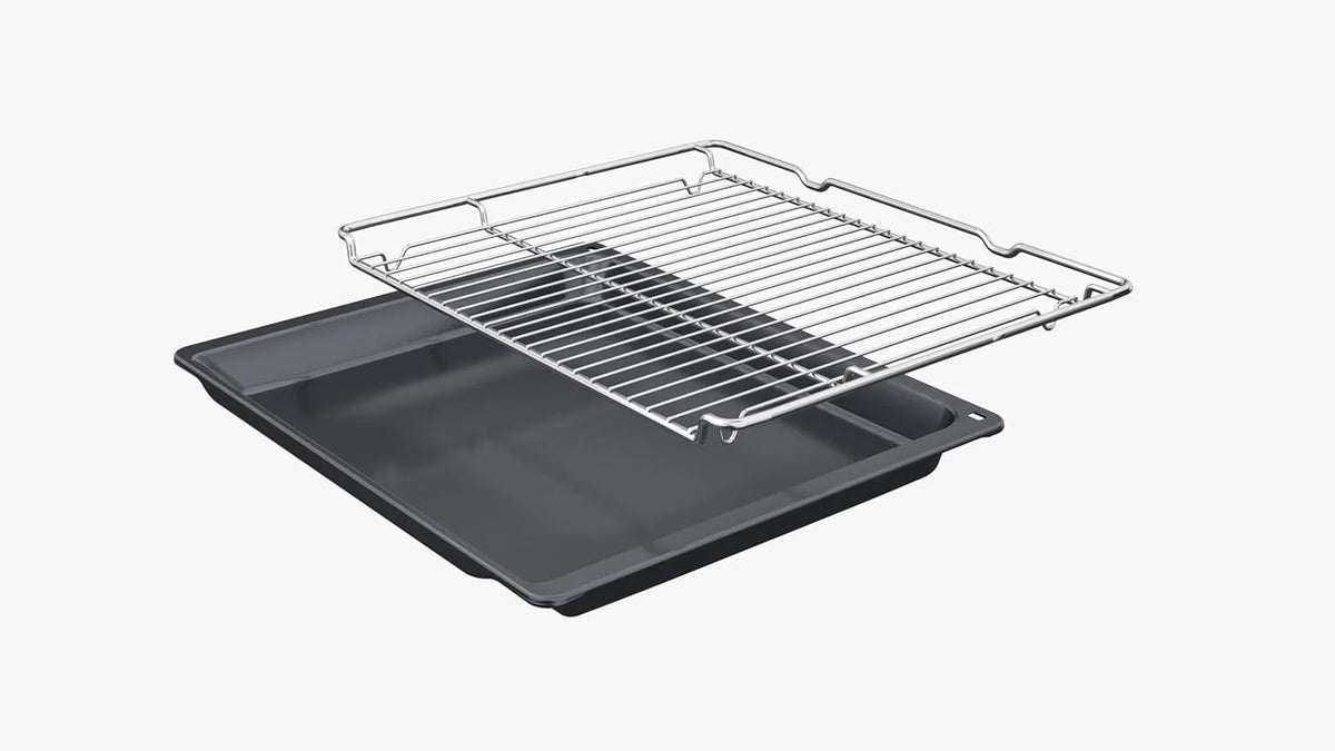 Balay - Piekarnik wielofunkcyjny, 60 cm, Control Comfort, Aqualisis, prowadnice jednopoziomowe, białe szkło, 3HB5131B3