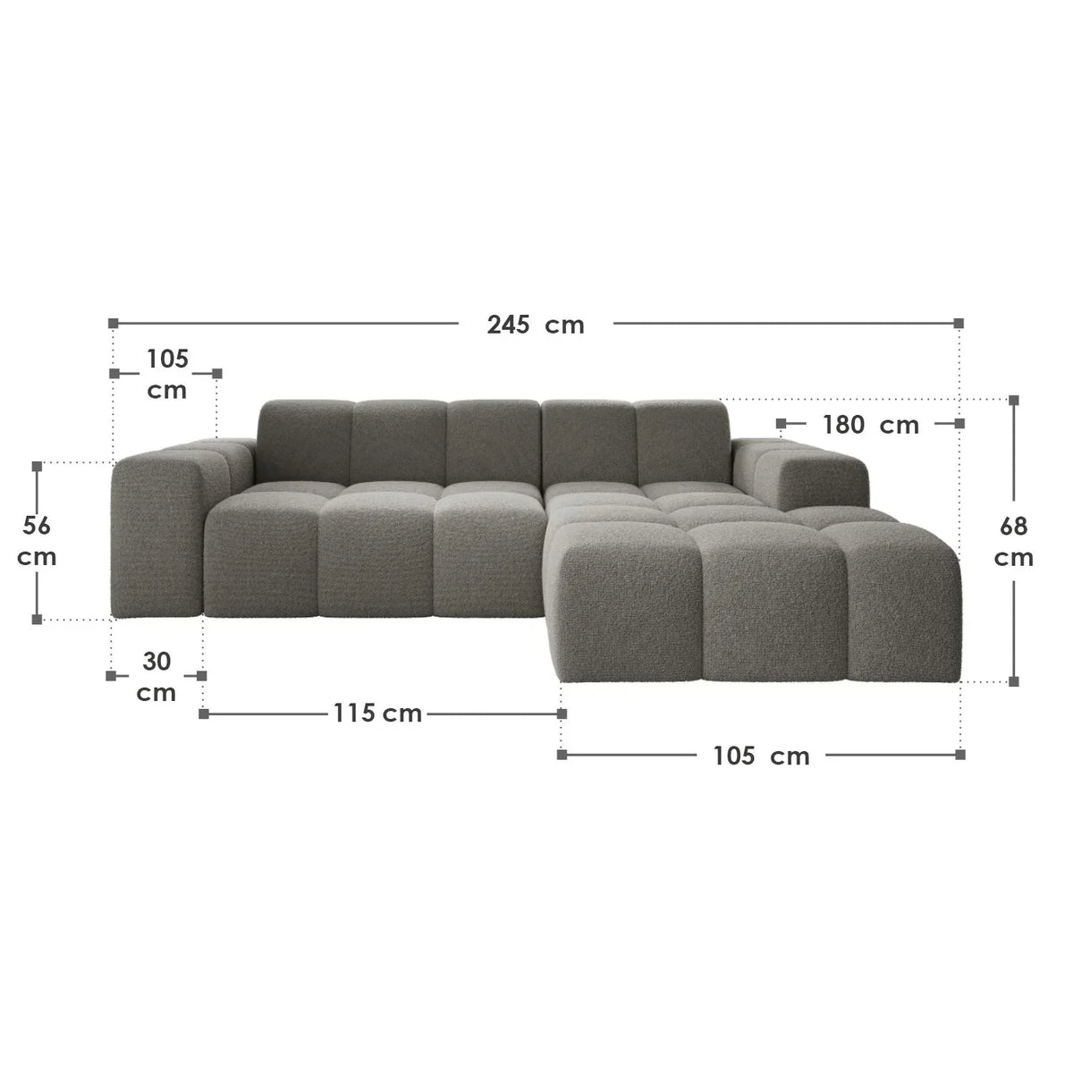 2026 Sofa narożny Merano – nowoczesna elegancja i wyjątkowy komfort