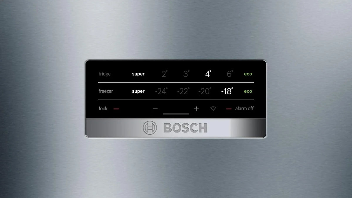 Bosch Serie 4 - Lodówko-zamrażarka, NoFrost, 203 x 70 cm, 438 L, VitaFresh, biała - KGN49XIDQ