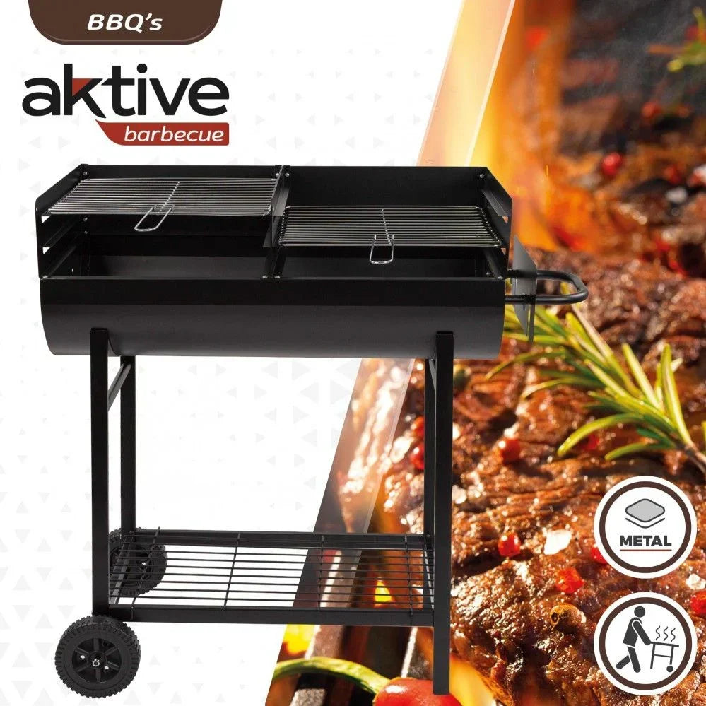 Grill Węglowy Aktive Z Podwójnym Rusztem