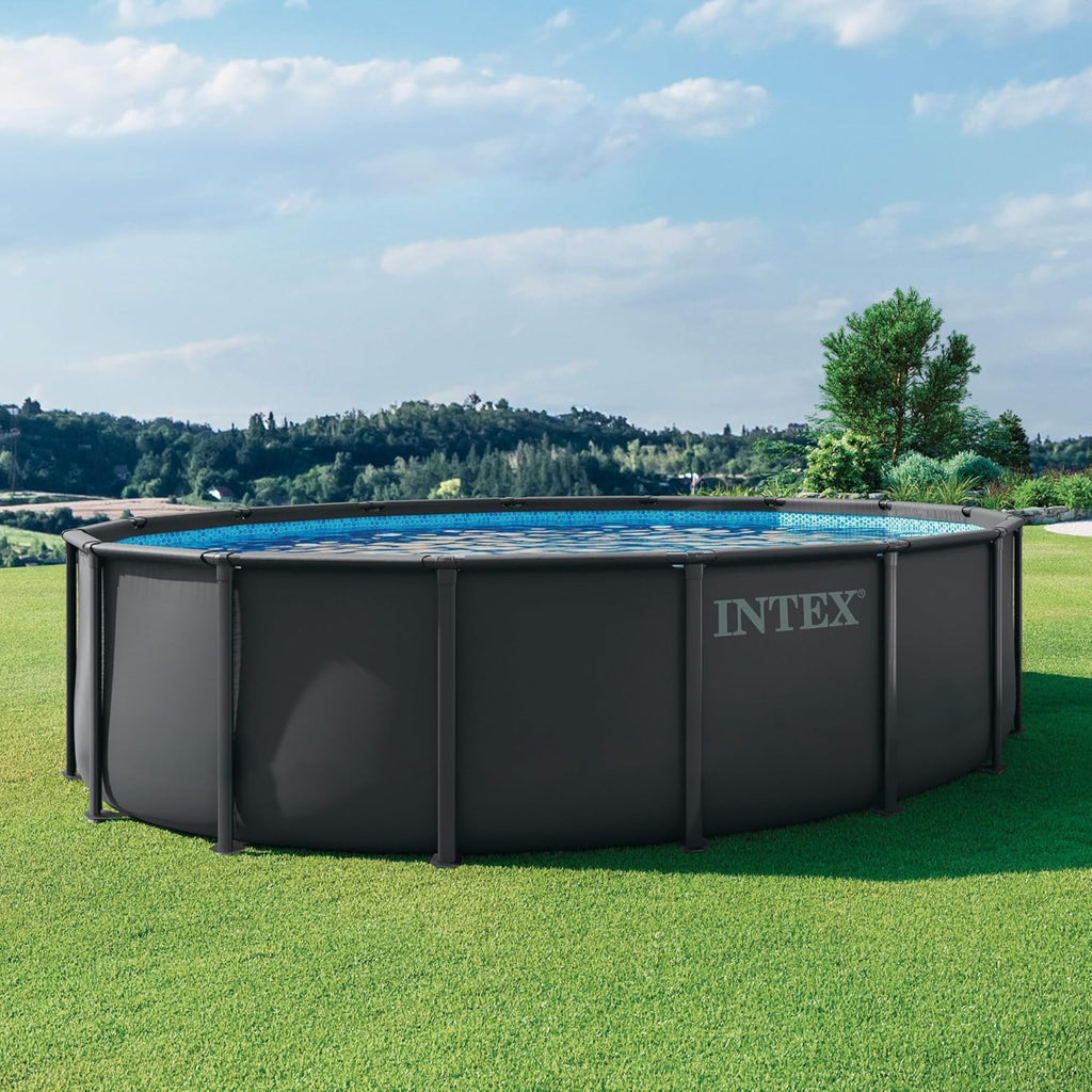 Intex Basen stelażowy okrągły Ultra XTR Frame 488x122 cm z pompą filtrującą (55216)