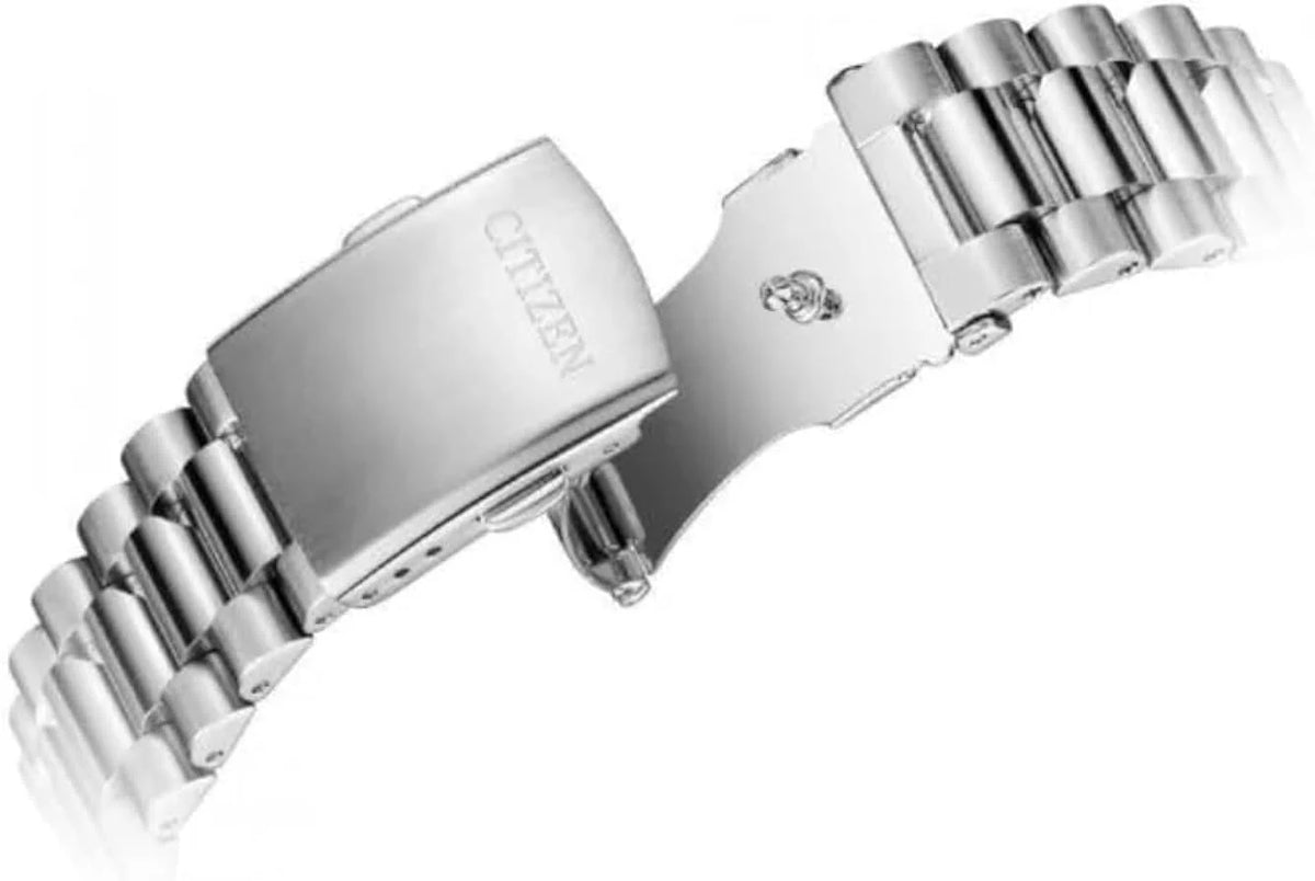 Zegarek damski Citizen Automatic z bransoletą ze stali nierdzewnej, 37 mm, szkło szafirowe, data, błękitny lód, NJ0200 w różnych wariantach