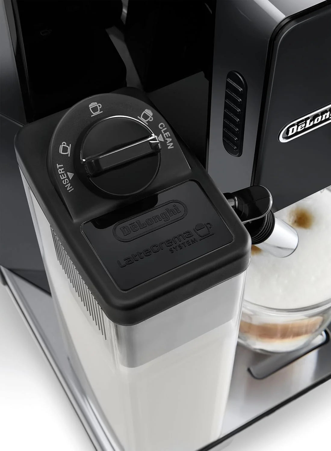De'Longhi ECAM 44.666.B ELETTA Cappuccino, ECAM44.660.B, czarny połysk