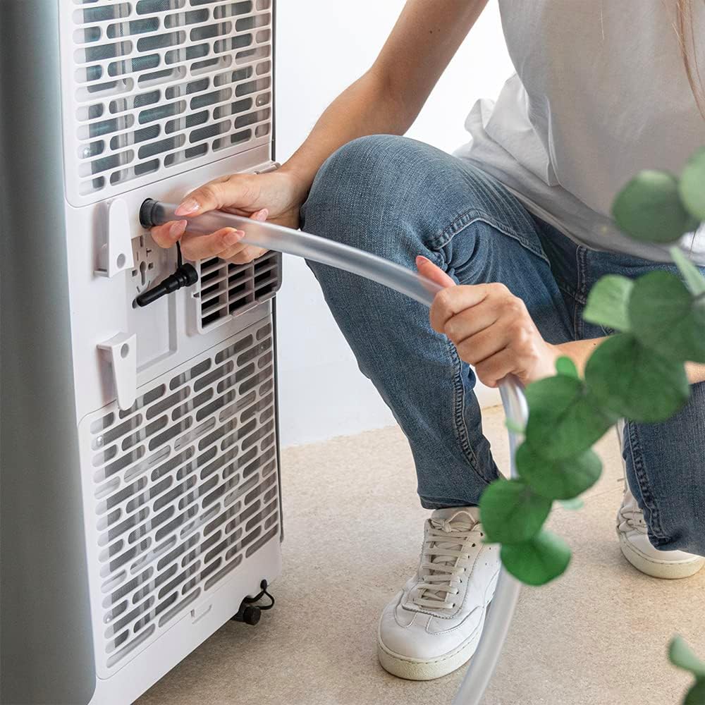 Cecotec Klimatyzator przenośny z pilotem ForceClima 9100. 9000 BTU, niskie zużycie energii, wyświetlacz LED, 4 tryby, 2 prędkości, zasięg 20-25m2