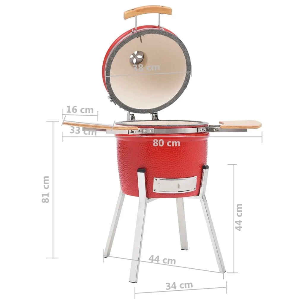 Grill Kamado ceramiczny 81 cm Vidaxl