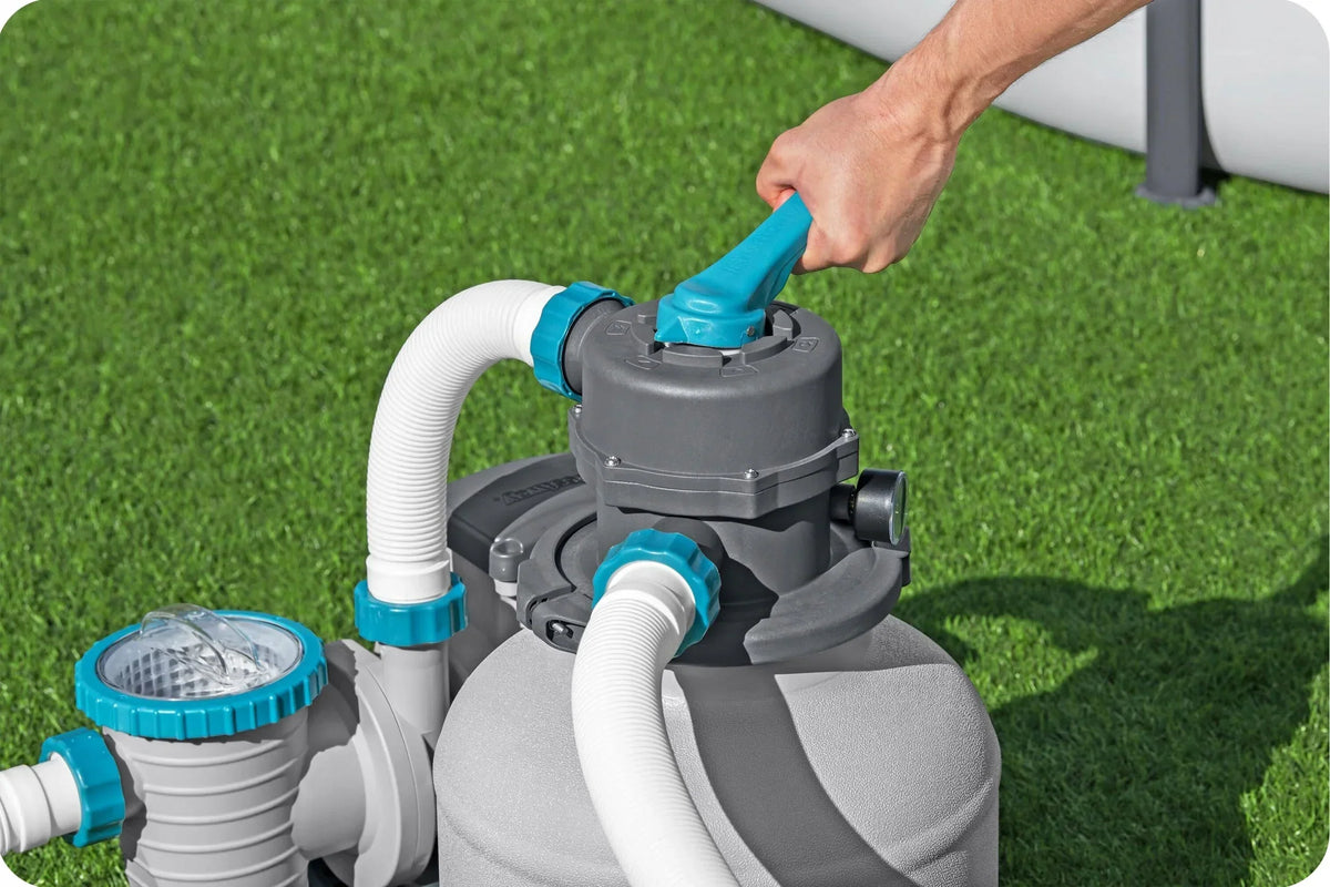 Bestway pompa piaskowa do basenu, filtr do basenów, 8327 l/h, złączki, węże