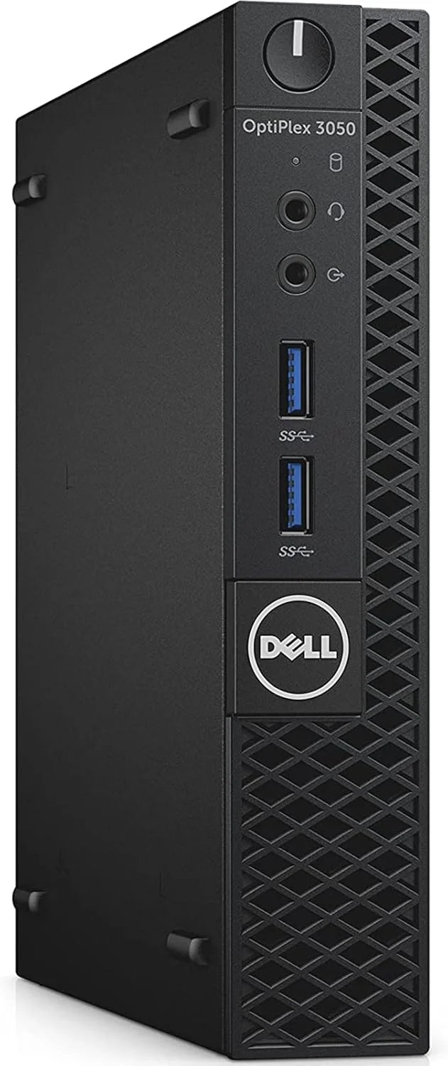 Komputer Mini Dell Optiplex 3050 Intel i7-6700T, 16GB RAM, Dysk SSD 240GB, Windows 11 Pro (Odnowiony)