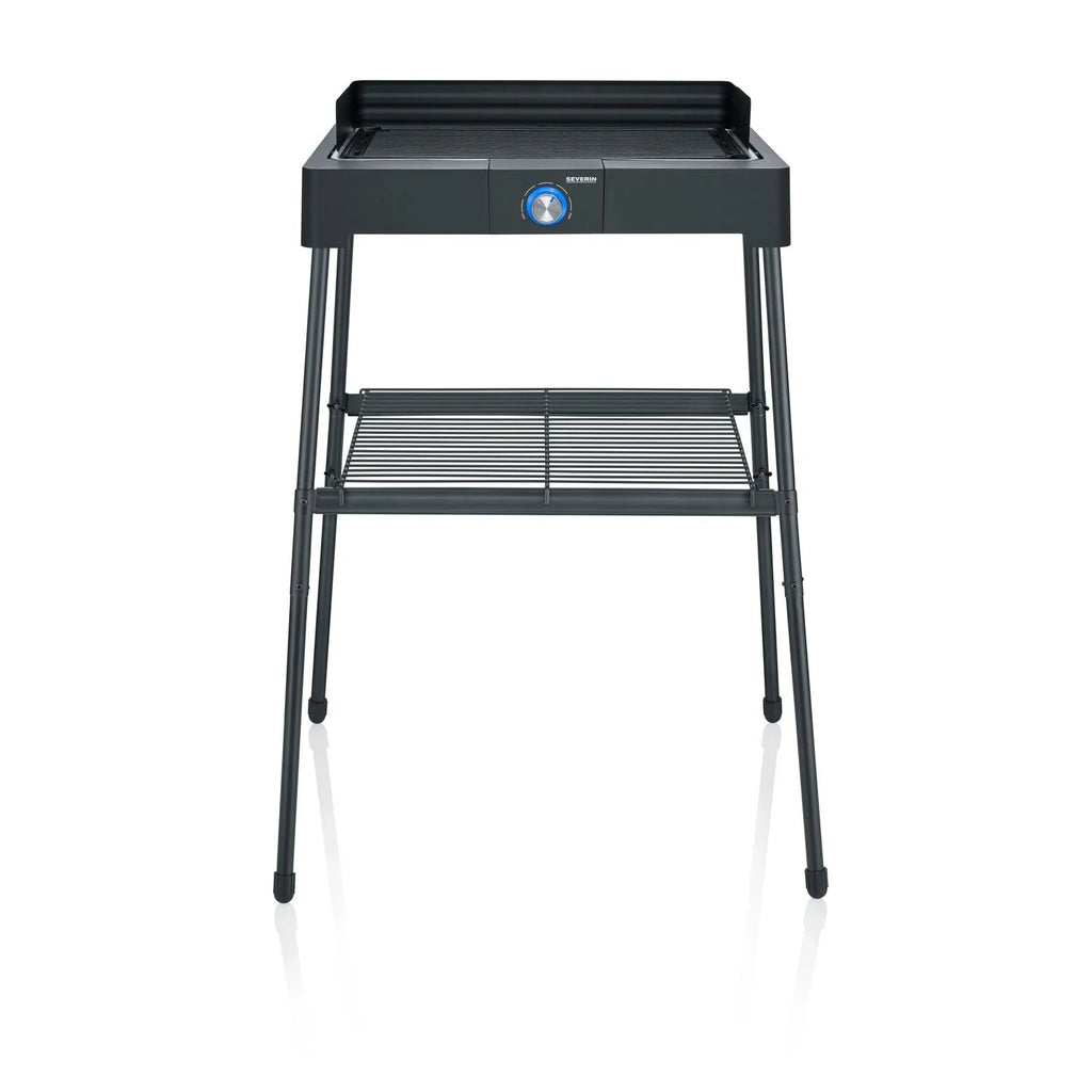 Grill elektryczny z pokrywą i rusztem rowkowanym 2200 W PG 8568 Severin