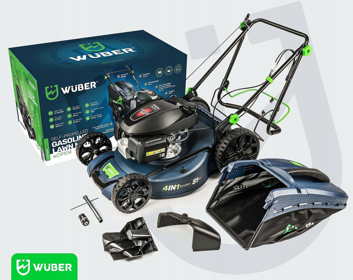 PETROL LAWNMOWER HONDA ENGINE POWERFUL SELF-PROPELLED LAWNMOWER + OIL