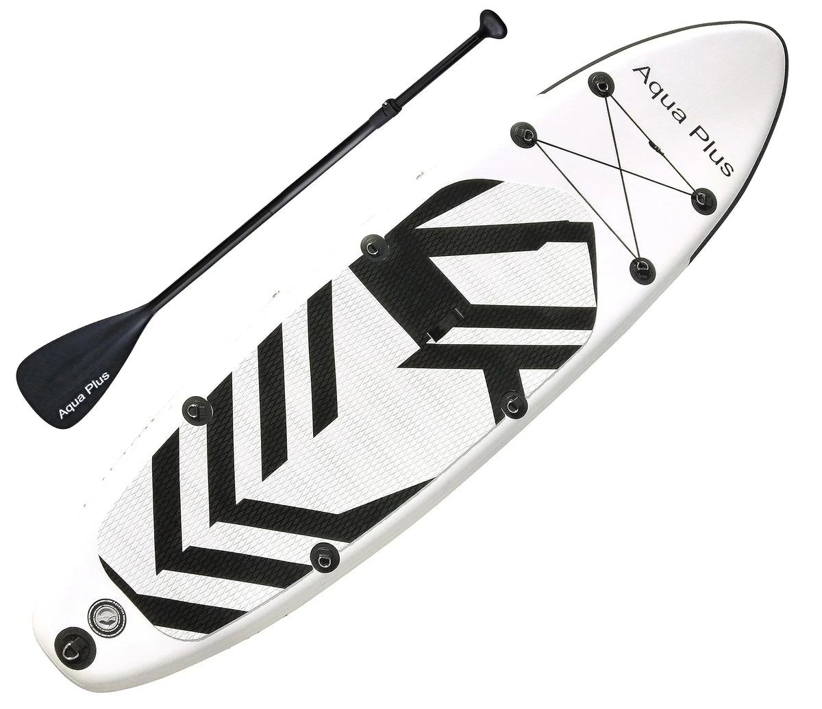 2025 Aqua Plus Deska SUP Pompowana – Grubość 15 cm, dla Wszystkich Poziomów Zaawansowania, Deska Paddleboard, ISUP z Pompką i Torbą Podróżną, Młodzież/Dorośli