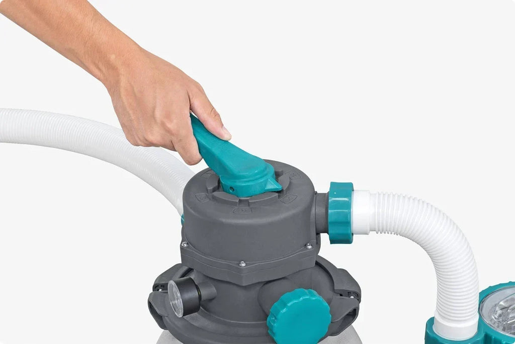 Bestway pompa piaskowa do basenu, filtr do basenów, 8327 l/h, złączki, węże
