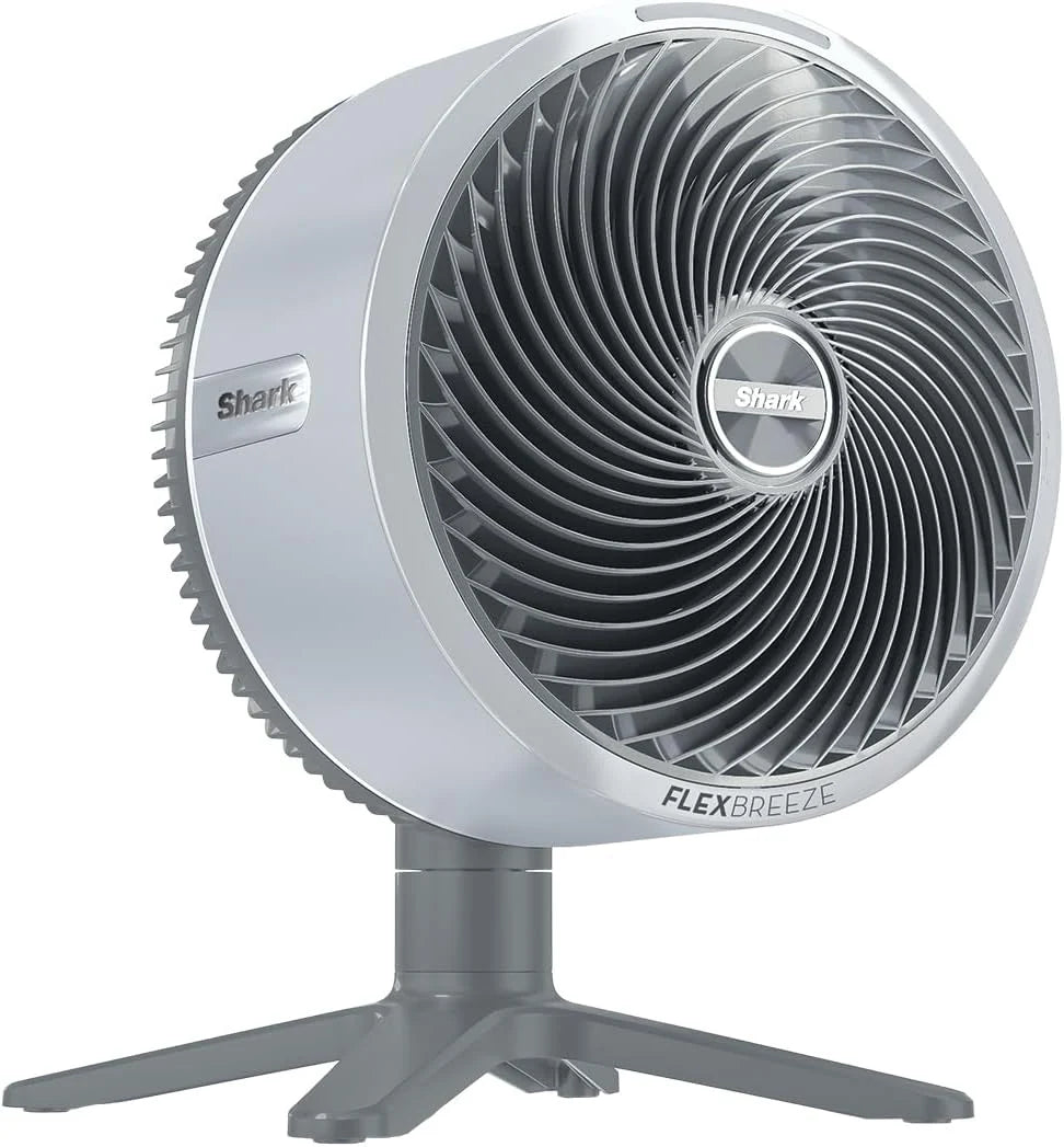 Shark FlexBreeze TableMate Akumulatorowy wentylator wewnętrzno-zewnętrzny, do 24 godz. pracy, wydajne chłodzenie, zasięg 20 m, cichy, 5 prędkości, oscylacja, zdalne sterowanie, zimna mgiełka, FA150EU