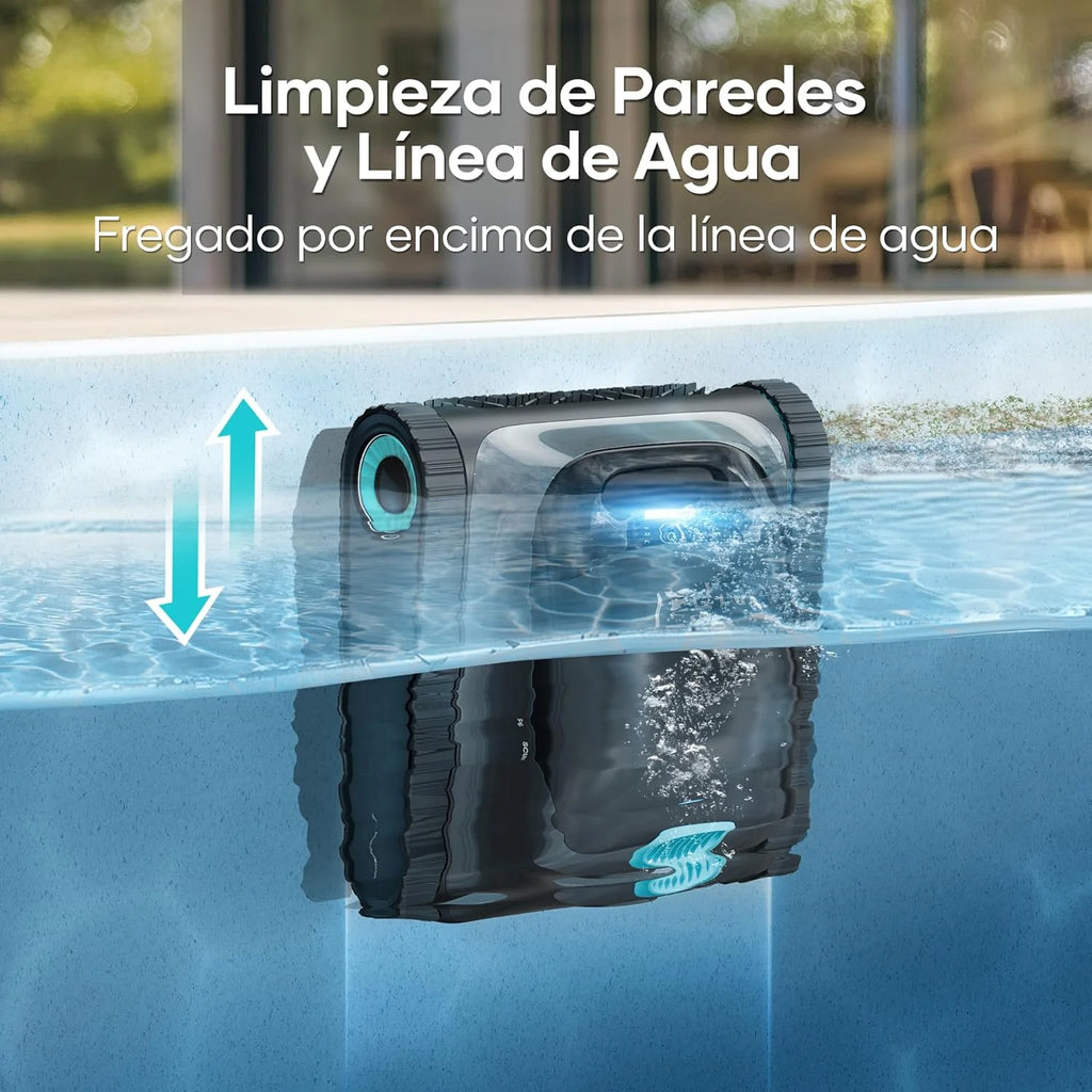 AIPER Scuba S1 2025 Robot basenowy do czyszczenia dna i ścian, odkurzacz basenowy z ulepszoną baterią 180 min, ultraprecyzyjną filtracją + aplikacja i OTA, do basenów o powierzchni do 150 m²