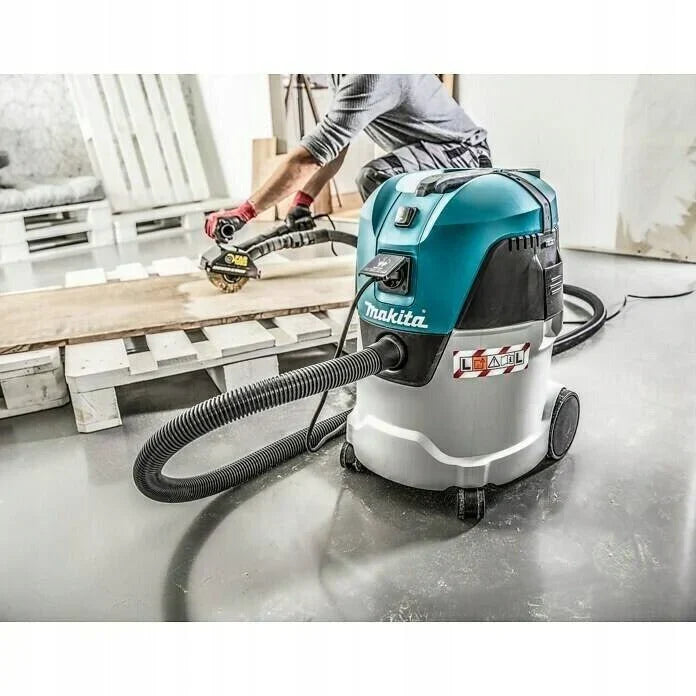 ODKURZACZ PRZEMYSŁOWY WARSZTATOWY SUCHO MOKRO 1000W 25 L VC2512L Makita