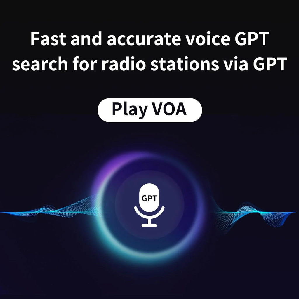CHOYONG LC90 WIFI/4G - Przenośne inteligentne radio multibandowe AM/FM, odbiornik fal długich i krótkich z SSB, Bluetooth, karta Choyoung