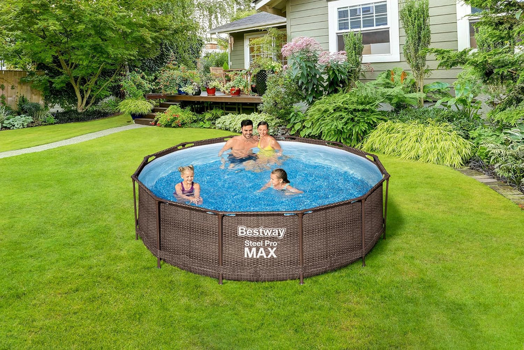 Bestway Basen Rozporowy Steel Pro Max Deluxe 366x100 cm 56709