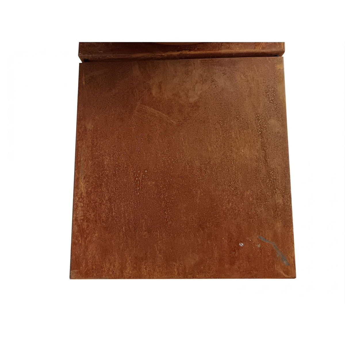 Grill Corten Z Płytą Do Smażenia 60 Cm